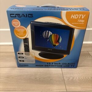 Craig 13.3-inch Black HDTV 720p Portable LCD TV